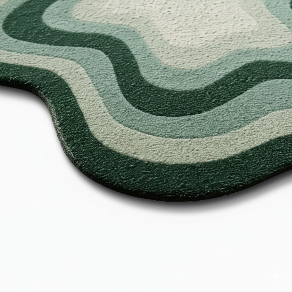 ORLENA - Hand Tufted Irregular Carpet
